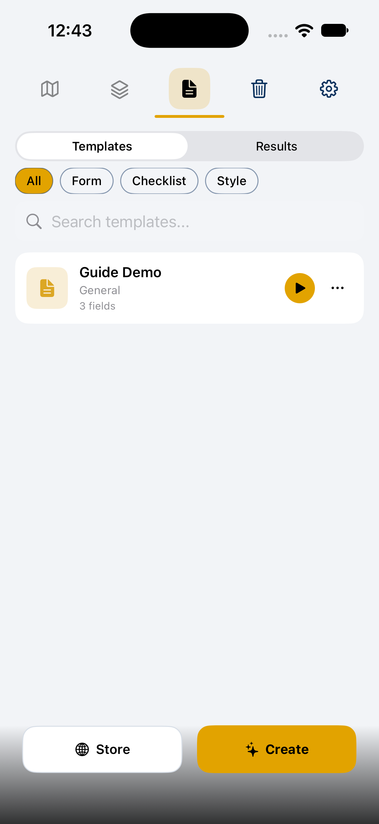MapNero template library